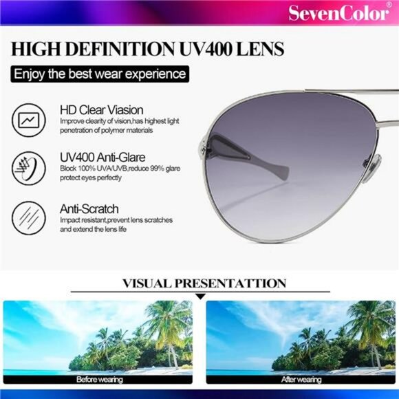 Oversized Gold Aviator Sunglasses Retro 70s UV400 Shades for Women and Men - Picture 5 of 7